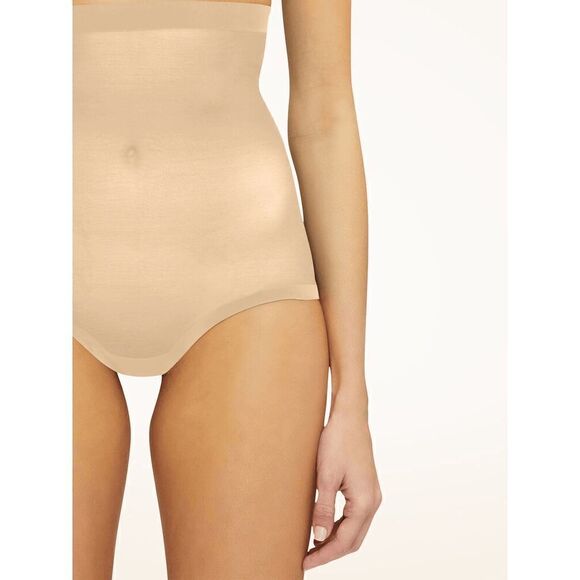 NWT Wolford Tulle Control Panty High Waist Nude 10 - Picture 5 of 16